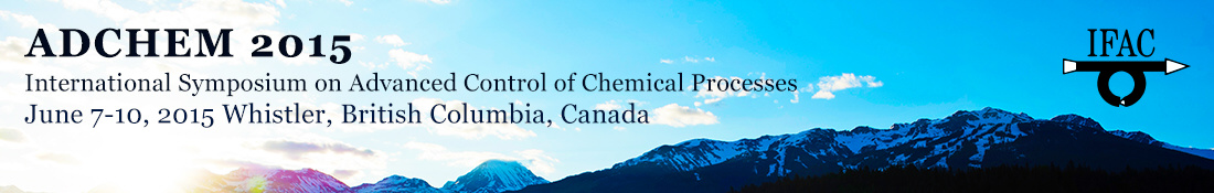 Advanced Control of Chemical Processes - 9th ADCHEM 2015™