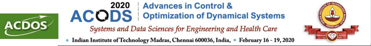 Advances in Control and Optimization of Dynamical Systems - 6th ACODS 2020