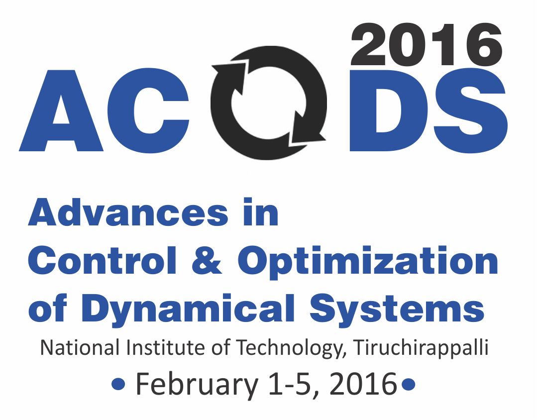 Advances in Control and Optimization of Dynamical Systems - ACODS 2016