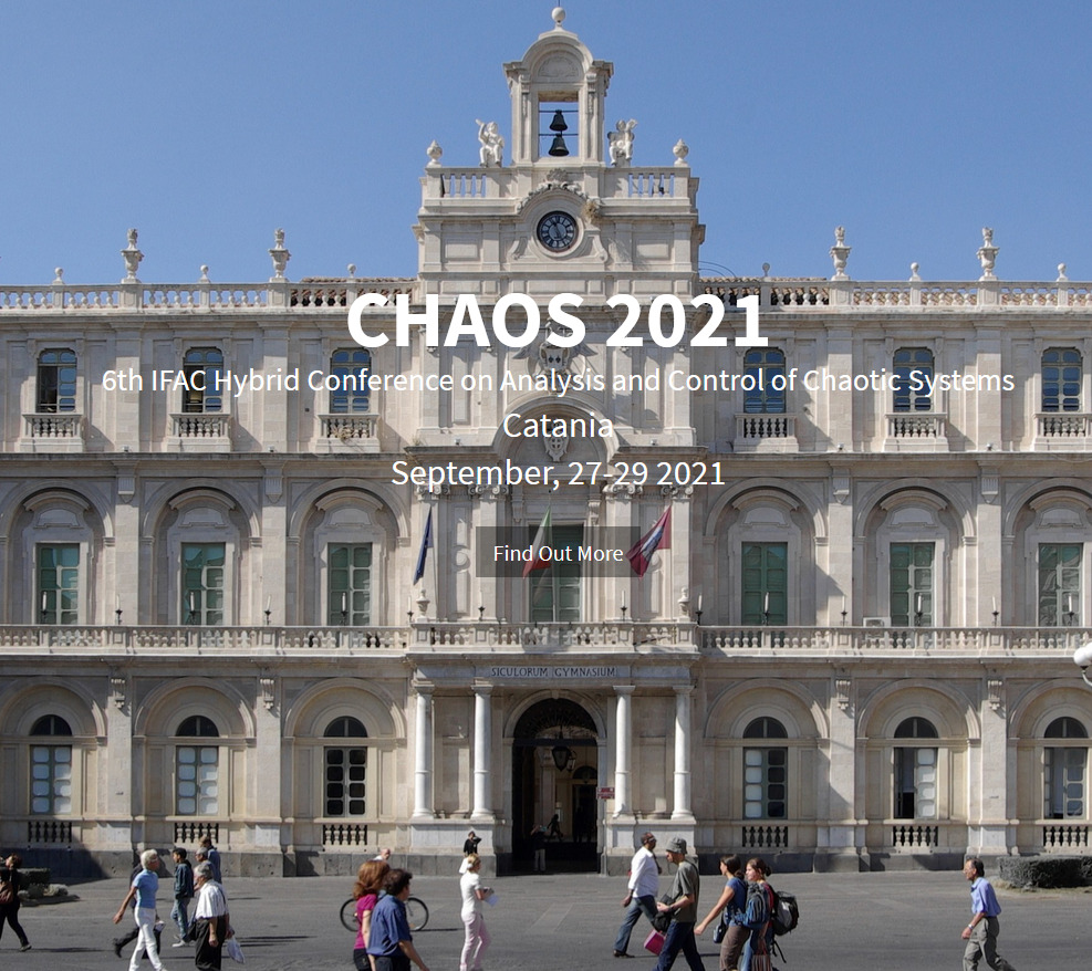 Analysis and Control of Chaotic Systems - 6th CHAOS 2021™