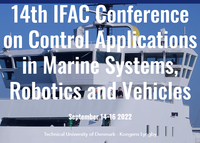 Control Applications in Marine Systems, Robotics, and Vehicles - 14th CAMS 2022™ 