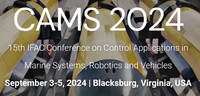 Control Applications in Marine Systems, Robotics and Vehicles - 15th CAMS 2024™