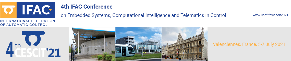 Embedded Systems, Computational Intelligence and Telematics in Control - 4th CESCIT 2021™