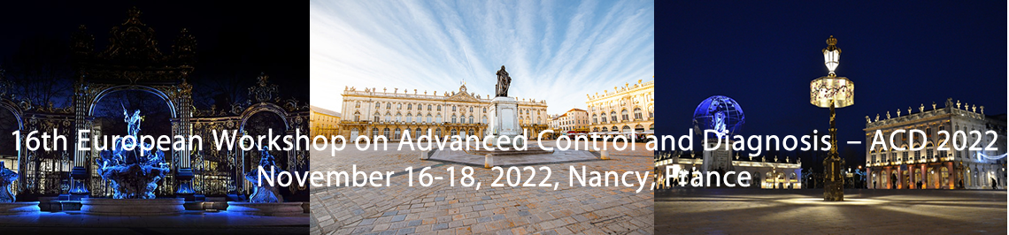 European Advanced Control and Diagnosis - 16th ACD 2022