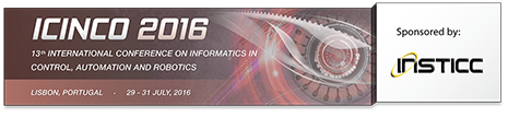 Informatics in Control, Automation and Robotics (in cooperation with IFAC) - 13th ICINCO 2016