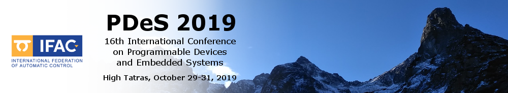 Programmable Devices and Embedded Systems - 16th PDES 2019
