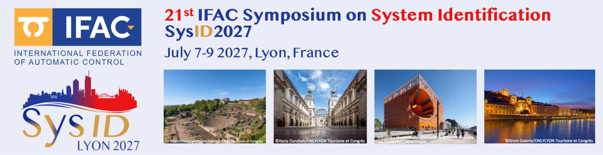 System Identification - Learning models for decision and control - 21st SYSID 2027™