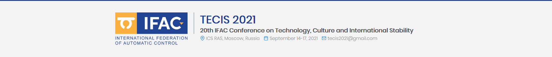Technology, Culture and International Stability - 20th TECIS 2021™